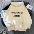 thumbnail image 3 of Sudadera con capucha Kawaii de los años 90 de Minnie Disney, Top corto de Mickey Mouse, sudaderas con capucha para mujeres, sudadera para niños y niñas, ropa de calle Harajuku, 3 of 5