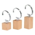 thumbnail image 2 of QualitChoice Desktop Bracelet Bangle Watch Display Stand Wood Jewelry Storage Holder Organizer Support Displaying Props for Shop Type 1 Small Type 2 Medium, 2 of 6