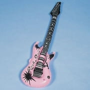 Pink Inflatable Guitar - Toys - 1 Piece