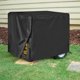 thumbnail image 4 of Cubierta del generador impermeable 32 x 24 x 24 pulgadas, generador universal de poliéster grueso resistente negro, 4 of 5