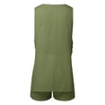 thumbnail image 4 of WAYUTE Short Sets Women 2 Piece Outfits Solid Color Sleeveless Top and Shorts Summer Outfit Comfortable Casual Trendy Streetwear, 4 of 5