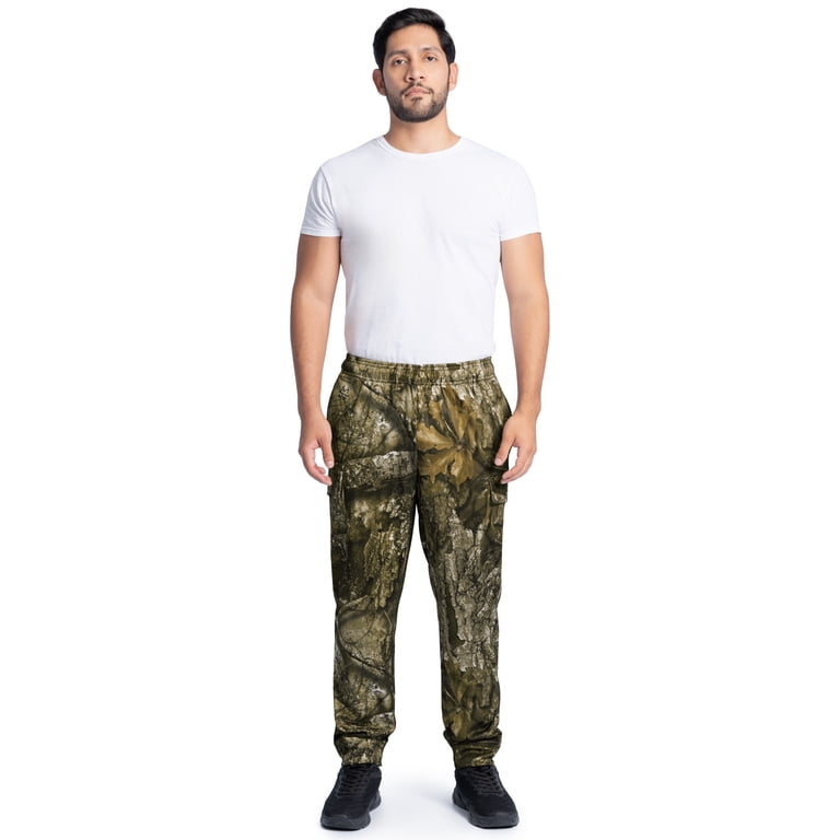 Realtree Men's Cargo Jogger Pants, APX Camouflage photo 6