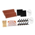 thumbnail image 2 of Kit de limpieza de tarjetas coleccionables de 166 piezas, accesorios para tarjetas deportivas de fútbol, ​​baloncesto, clips de resorte, herramientas, 2 of 8