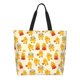 thumbnail image 1 of Balery Cute Chicken Bolsa Tote Estilo Estético con Cremalleras, Bolsa de Hombro, Bolsa de Compras Grande y Plegable, 1 of 8