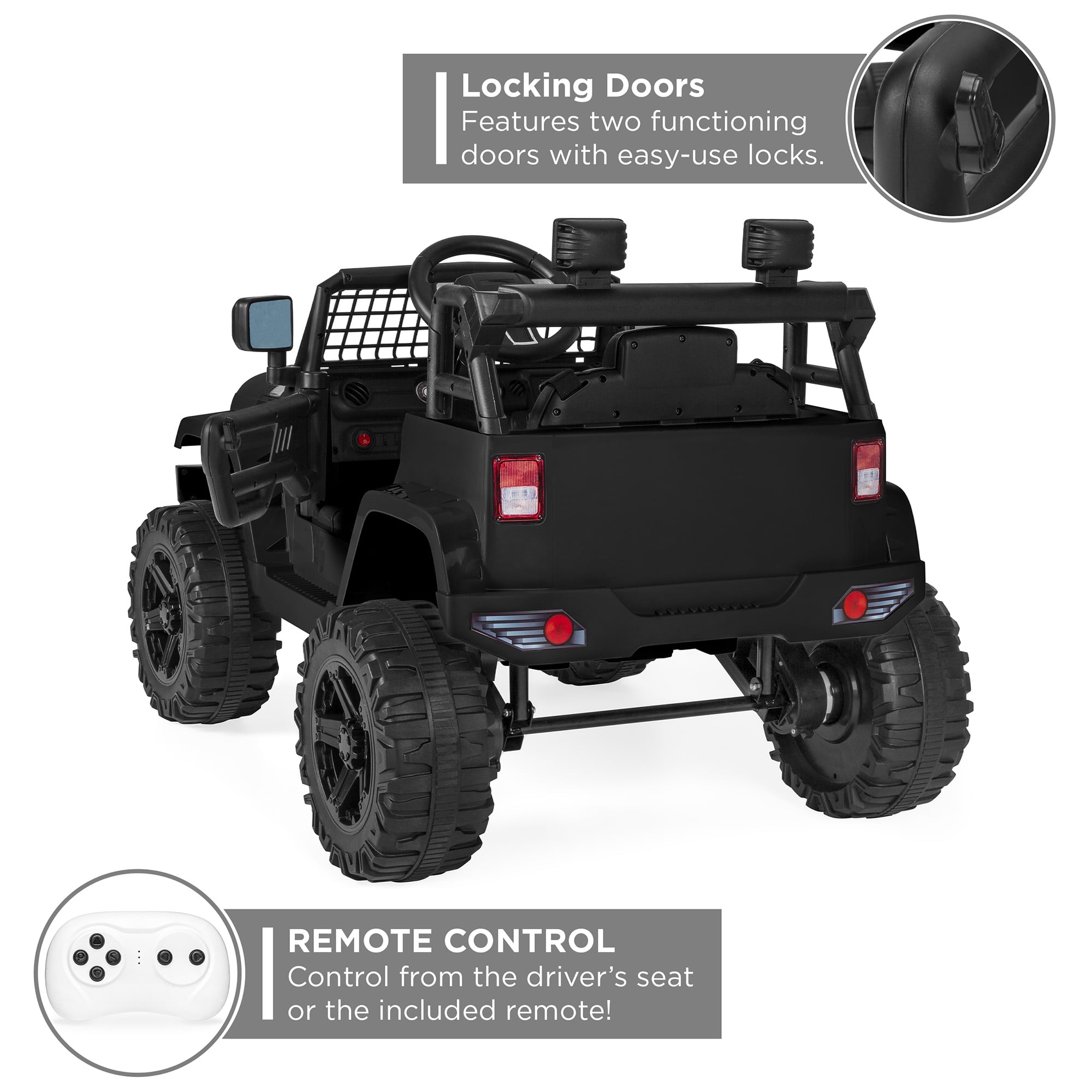 bcp 12v ride on truck with remote