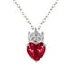 thumbnail image 1 of Cristal Fiesta Adolescente Sobrina Nieta Collar para Hija Niña Colgante Joyería Princesa Corazón para Niñas Collares Mujeres Regalo Cumpleaños Collares Colgantes, 1 of 8