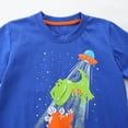 thumbnail image 5 of BOBOGOJP Toddler Boy Shirts Boys Cotton Short Sleeve T-Shirt, Packs Printed Kids Crewneck Tees, Summer Pullover Tops Blue for Size 7-8 Years, 5 of 9