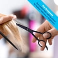 thumbnail image 4 of Equinox International Professional Hair Cutting Scissors (Black )- 6.5 Inches, 4 of 5