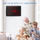 thumbnail image 2 of Reloj digital Raynic con pantalla de 11.5 pulgadas con temperatura, 2 of 9
