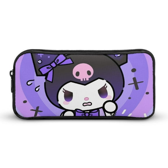 Custom Kuromi Stationery bag pencil case cosmetic bag storage bag multi-function large capacity fashionable durable gift unisex birthday gift holiday gift