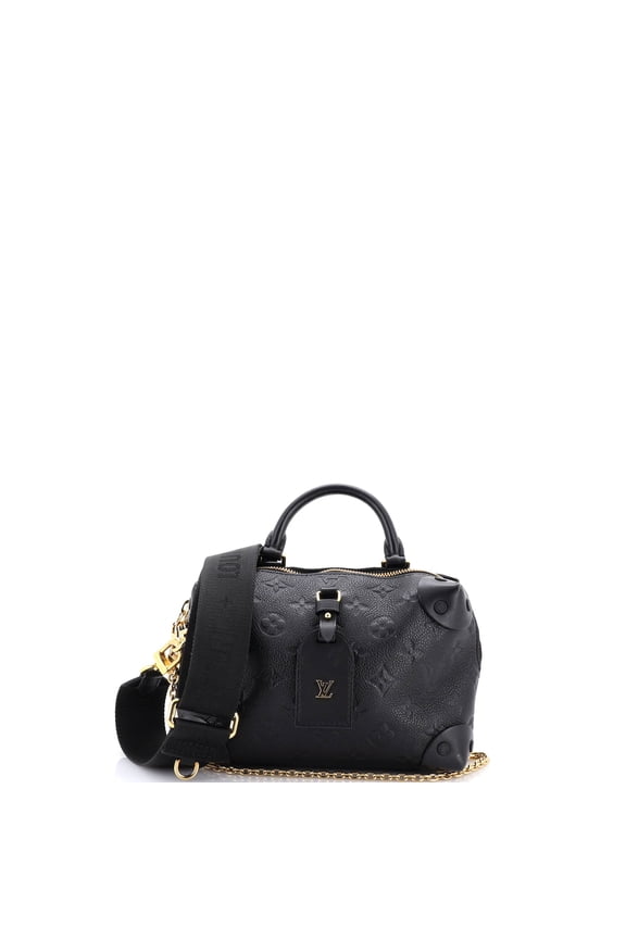Pre-Owned Petite Malle Souple Handbag Monogram Empreinte Leather By Rebag