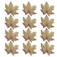 thumbnail image 1 of Cqxid Artificial flowers Under $5 Artificial Maple Leaves Simulation Fake Fall Leaves Home Party Decoration 12pcs, 1 of 1