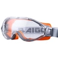 thumbnail image 4 of Sonducket Gafas a prueba de polvo, antivaho, viento, arena, gris, gafas transpirables para ciclismo, gafas de soldadura, gafas protectoras a prueba de monoculares Naranja Sonducket OD010663-01, 4 of 6