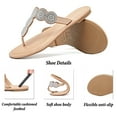 thumbnail image 3 of Ataiwee Women's Flat Slide Sandals - Comfortable Cute Summer Flops., 3 of 7