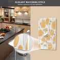 thumbnail image 5 of Light Switch Cover Switch Plate Outlet Cover Plug Cover for Electrical Unused Outlet Cover Yellow Roses Pattern, 5 of 6