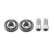 thumbnail image 2 of Un par de tornillos profesionales para motocicleta de 8 mm, accesorios para tuercas de moto (plateado), 2 of 8