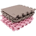 thumbnail image 1 of 16 Piezas Alfombra de Esponja para el Suelo, Alfombra de Espuma para Juegos para niños, Baldosas de Espuma para el Suelo para niños, Alfombra de Espuma para bebés, Alfombra para el Suelo, Alfombra, 1 of 5