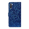 thumbnail image 2 of Allytech Samsung Galaxy Note 10, Glitter Bling Design PU Leather Folding Stand Shockproof Hand Strap Magnetic Credit Cards Slots Wallet Case Flip Cover for Samsung Galaxy Note 10, Blue, 2 of 9