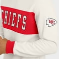 thumbnail image 6 of Men's Darius Rucker Collection by Fanatics  Cream Kansas City Chiefs Colorblock Pullover Sweatshirt, 6 of 6