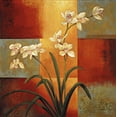 thumbnail image 2 of Deveraux, Jill 20x20 Gold Ornate Wood Framed with Double Matting Museum Art Print Titled - White Orchid, 2 of 4