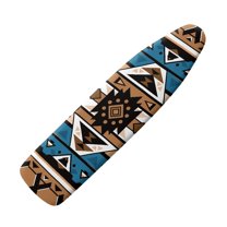 HELLHERO Ironing Board Cover 54"x15" , Easy Fit, Scorch & Stain Resistant, Fits Standard Large Ironing Board - Geometric