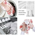 thumbnail image 5 of Kitchen Towels Set of 2 Red Pink Love Dish Towels and Dishcloths Sets Decorative Tea Towel Romantic Heart Absorbent Hand Towels for Kitchen Drying Bathroom Decor 18x26 Inch, 5 of 5
