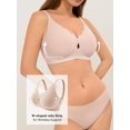 thumbnail image 2 of Bra LUCKMEEY Sin aros, onda, Push Up, cobertura total inalámbrica, 2 of 7
