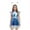 Green, variant on Kid Girls Alien Fancy Dress Cost-ume Outer Space Man Roleplay Outfits Metallic Dress with Hair Hoop