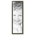 thumbnail image 2 of ArtToFrames 15" x 48" Black Panel With Silver Lip Picture Frame, 15x48 inch Multi Wood Poster Frame (WOM-5093),  Pack, 2 of 7