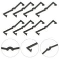thumbnail image 1 of OULII 200pcs Black Peg Board Hook Plastic Stoppers for General Users, 1 of 8