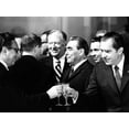 thumbnail image 2 of Art.com Pres Richard Nixon and Henry Kissinger Clink Champagne Glasses to Toast Photo, 32" x 24", 2 of 4