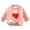 Pink, variant on Ahuyic Toddler Kids Long Sleeved Crew Neck Blouse, Fall/Winter Warm Tops For Kids, Toddler Kids' Winter Teddy Bear Printed Round Neck Long Sleeved Sweatshirt With Warm Base Top,7 Years