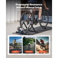 thumbnail image 2 of VEVOR Bike Trainer, 26-29 Inch & 700C Wheels, Foldable Fluid Bicycle Stationary Trainer Stand for Indoor Exercise Riding,Black, 2 of 9