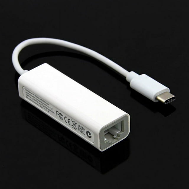 Klonfd to RJ45 Type-C USB31 USB-C For PC Cable Notebook LAN Adapter Adapter