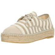 Andre Assous Women's Charlie Fashion Sneaker, Linen/Beige, 10 M US