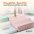 thumbnail image 6 of KIDKII 6 Piece Set Mirror Soft Play Foam Climbing Sensory Blocks Toddler Toy, Pastel, 6 of 8