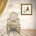 thumbnail image 3 of Mullan, Michael 20x20 Gold Ornate Wood Framed with Double Matting Museum Art Print Titled - Beach Bums Pug Bicycle I, 3 of 4