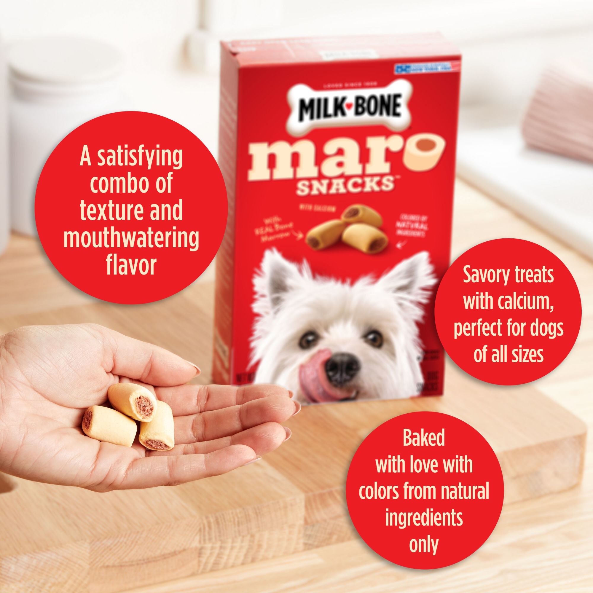Milk-Bone MaroSnacks Small Dog Treats with Bone Marrow, 40 oz. - image 5 of 14