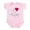 Petal Pink, variant on CafePress - I Love My Daddy! Body Suit - Baby Light Bodysuit, Size Newborn - 24 Months