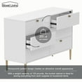 thumbnail image 6 of Boyel Living 6 Drawer Dresser for Bedroom, White 6 Chest of Drawers Storage Cabinet Wood Dresser for Closet for Living Room, Bedroom, 6 of 10