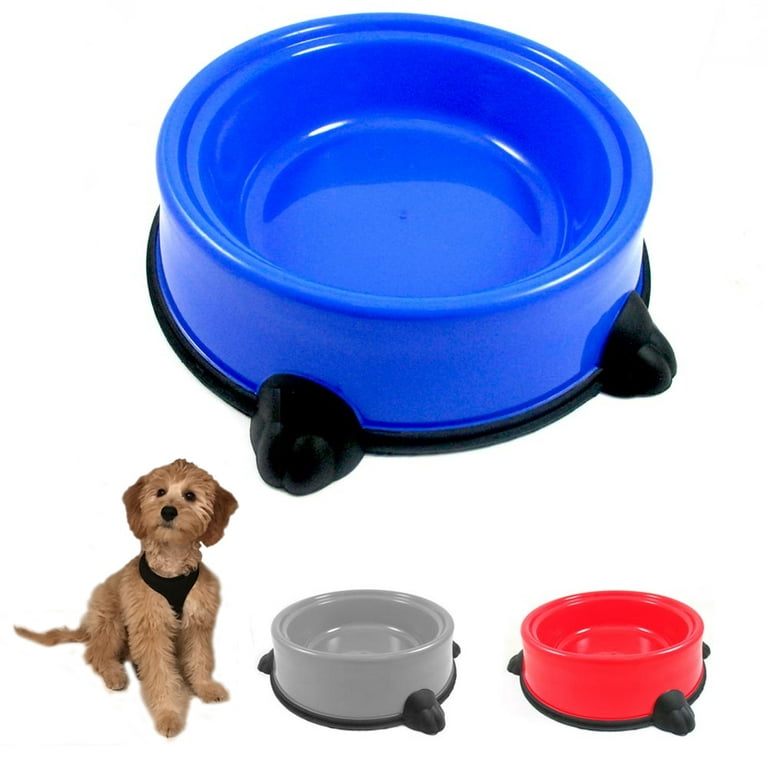 Pet Food Bowl Non Skid Feeding Dish Dog Cat Water Food Feeding Plastic  Plate 9, 1 - Fred Meyer