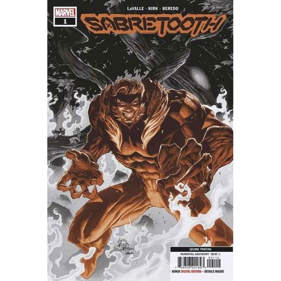 Sabretooth (4th Series) #1 (2nd) VF ; Marvel Comic Book