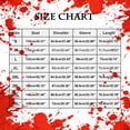 thumbnail image 3 of Men's Blood Graphic Print Hoodie Masquerade Party Essential Lightweight Horror Comfort Halloween Christmas Hooded Sweatshirt Polyester Spandex Blend Pocket Pullover, 3 of 5