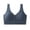 Navy-Bras for Women, variant on Minimizer Bras for Women Zip Front Closure Everyday Bra Post Surgery Compression Support Wirefree Bras