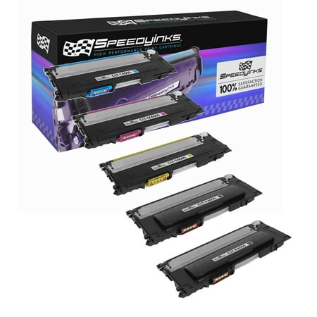Clp 510d5c Cyan Laser - Compatible for Samsung CLP-315 CLP315 Set of 5 Laser Toner Cartridges: 2x CLT-K409S Black, 1ea CLT-C409S Cyan, CLT-M409S Magenta, & CLT-Y409S For use in CLP-310, CLP-310N, CLP-315