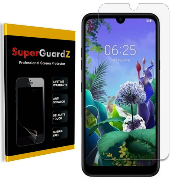 [8-Pack] For LG Q60 / K50 / X6 SuperGuardZ Screen Protector, Ultra Clear, Anti-Scratch, Anti-Bubble