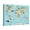 Canvas, variant on Art.com Animal Map of the World for Children and Kids Art Print by Moloko88, 16" x 12"