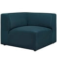 thumbnail image 5 of Modway Mingle 7 Piece Upholstered Fabric Sectional Sofa Set in Blue, 5 of 6