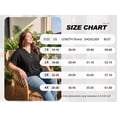 thumbnail image 6 of Cueply Plus Size Summer Tops for Women Short Sleeve v Neck Shirt Womens Casual Loose Fit Tunic Blouses, 6 of 9