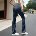 thumbnail image 6 of SHTXOZHI Flared Leggings for Women Athletic Workout Yoga Pants Bell Bottom Lounge Trousers, 6 of 7